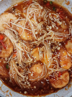 Foto resep Tofu Enoki Saus Pedas