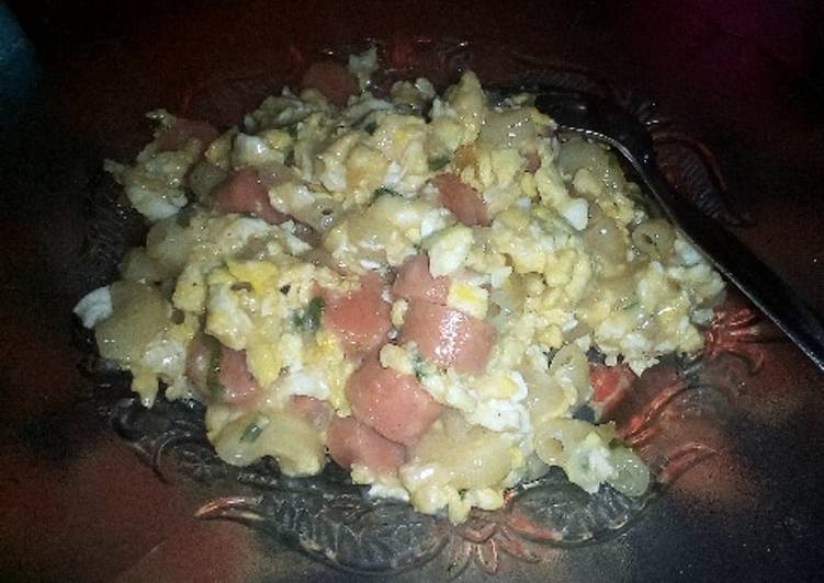 Resep Makaroni sosis mozarella sederhana tapi enak Anti Gagal