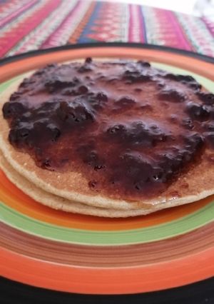 Una foto de Hotcakes de avena