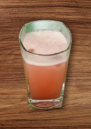 A picture of Wood apple roohafza lemonade.