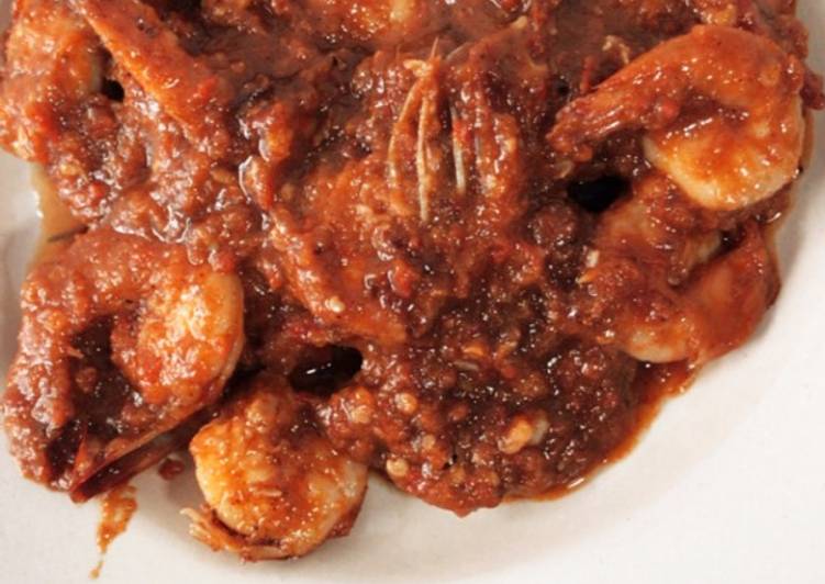 Recipe: Perfect Udang Balado Super Pedas