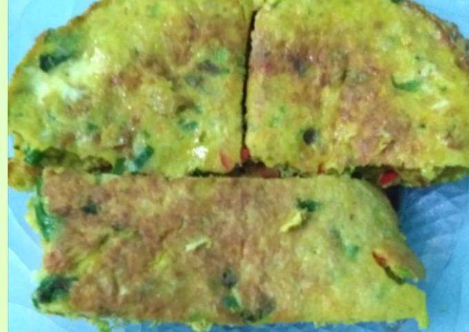 Resep Dadar telor ala2 rm padang Anti Gagal