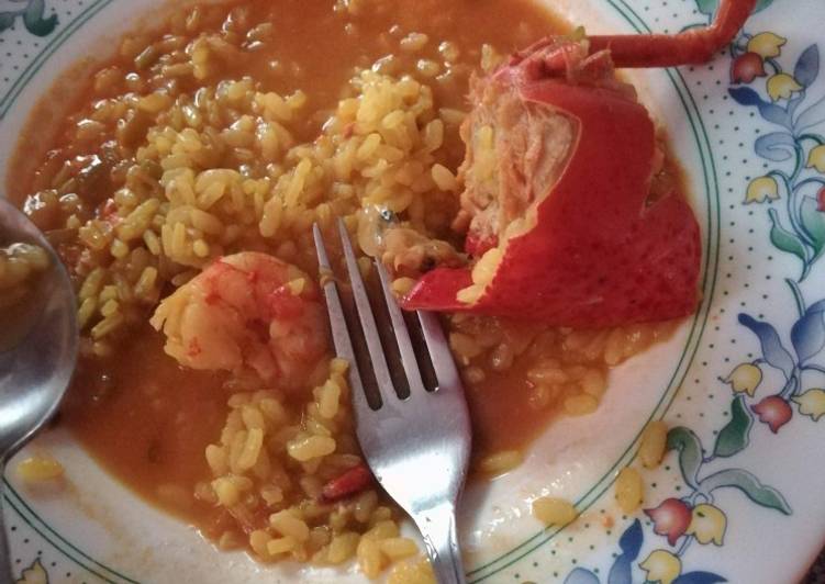 Arroz con bogavante