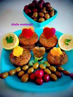 عکسی از دستور کتلت عدس
