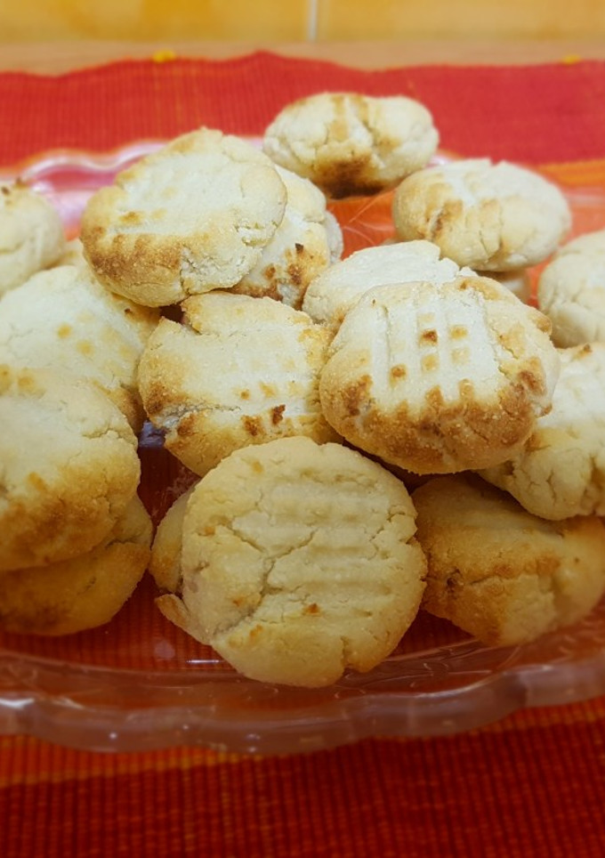 Una foto de Galletas de harina de coco