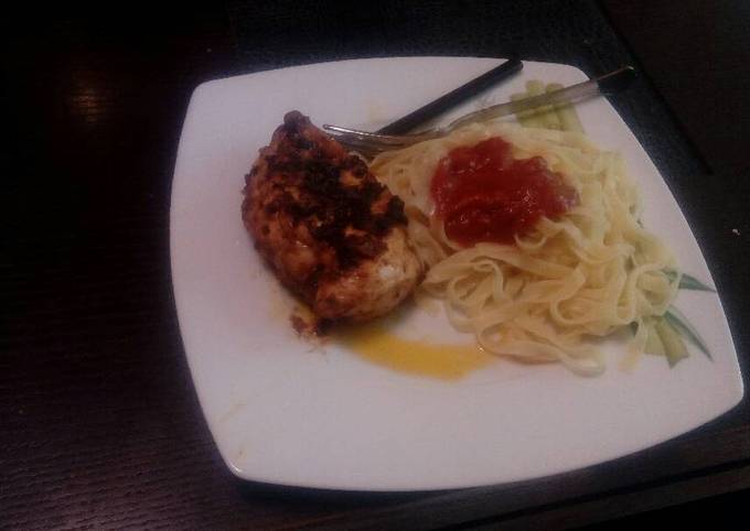 Chicken garlic&amp;lemon