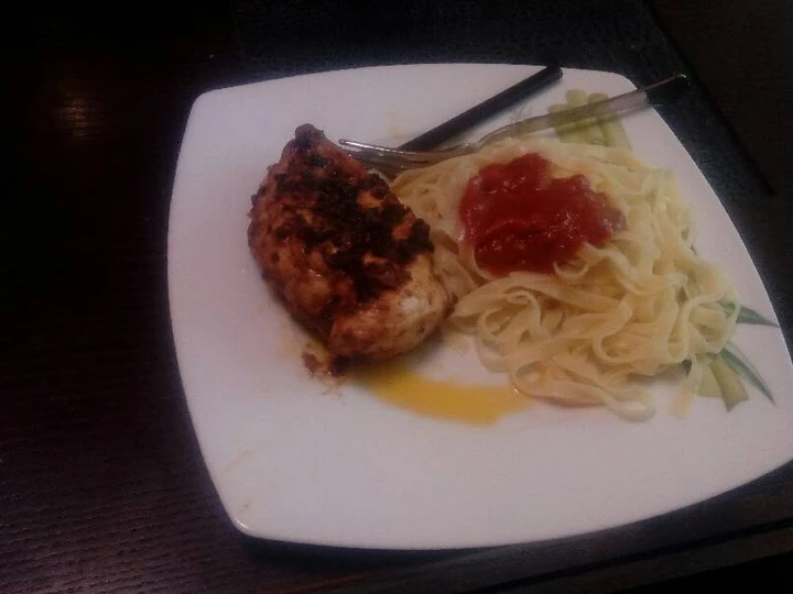 Easy Steps to Make Recipe Chicken garlic&amp;amp;lemon that is  Makes Drooling, Tasty}