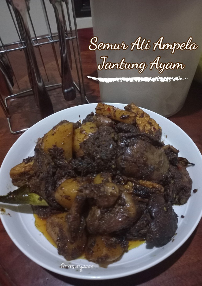 Foto resep Semur Ati Ampela Jantung Ayam