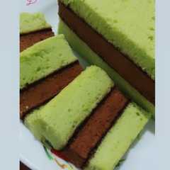 Lapis Pandan Coklat রেসিপির প্রধান ছবি