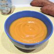 Crema de boniato con leche de coco - veggie