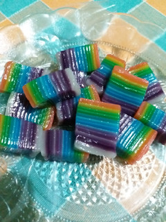 Foto resep Kue lapis sagu/kue pepe pelangi