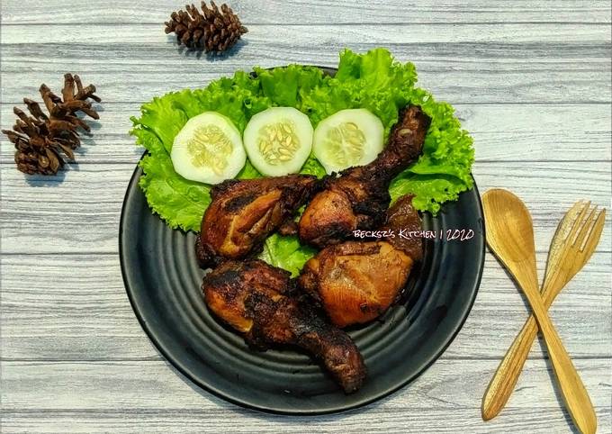 Mudah Banget Masakan Resep 205. Ayam Goreng Kalasan Khas Sleman