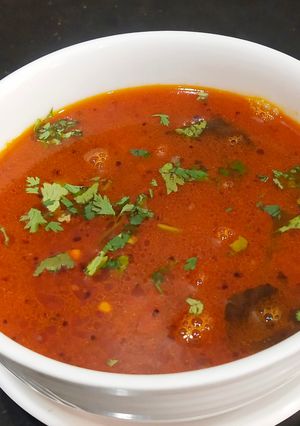 A picture of Paruppu /Dal Rasam.