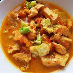 A picture of Tongseng ayam.