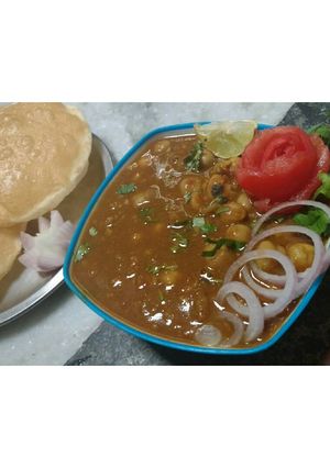 A picture of Chole Bhature Recipe.