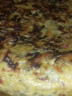 Una foto de Tortilla Con Vegetales 🍟🐣