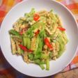 Tumis Labu Siam Tempe