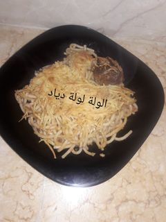 صورة لوصفة سباغيتي في الفرن