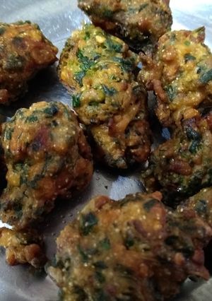A picture of Palak (Spinach)Pakoda.