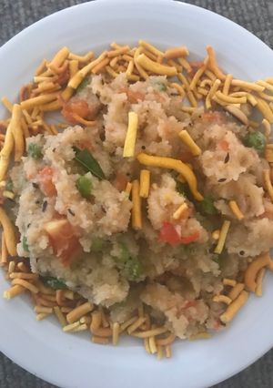 A picture of Jain upma.