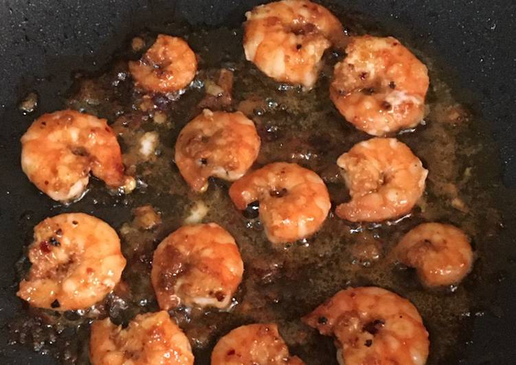 Grilled Shrimp / udang bakar ala rumahan simple