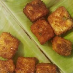 Healthy and tasty paneer nuggets (without maida) A picture of Healthy and tasty paneer nuggets (without maida).
