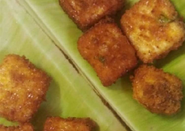 Recipe of Favorite Healthy and tasty paneer nuggets (without maida)