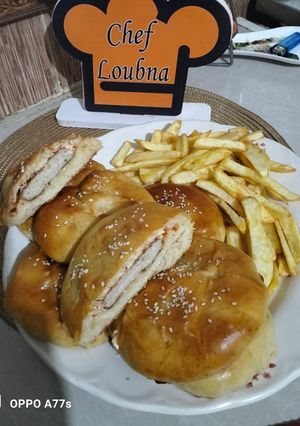 صورة لوصفة برغر اكسبرس (برغر محشي)