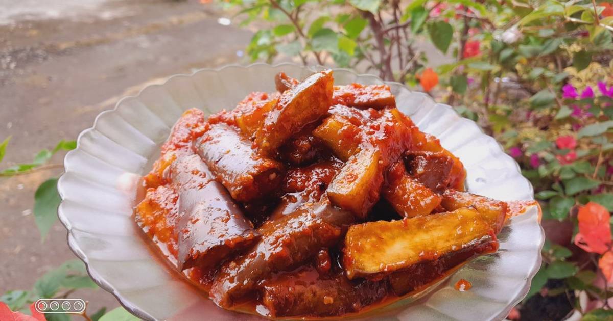 Resep Terong Pedas Saus Tiram Oleh Vietry Bue Juniantara Cookpad