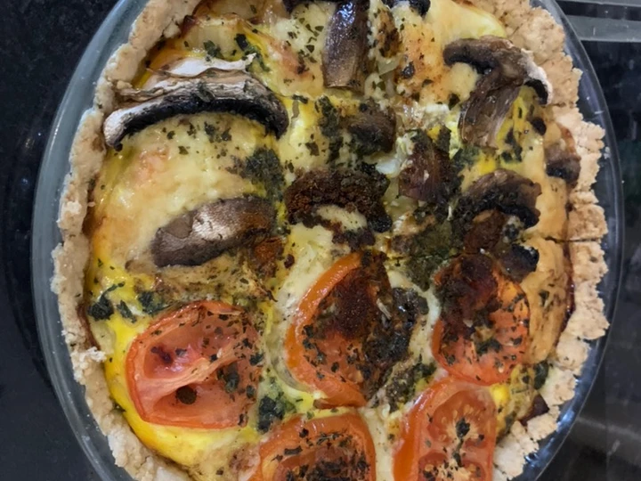 Easy Steps to Prepare Recipes Quiche with no grain pastry the Delicious Perfect.