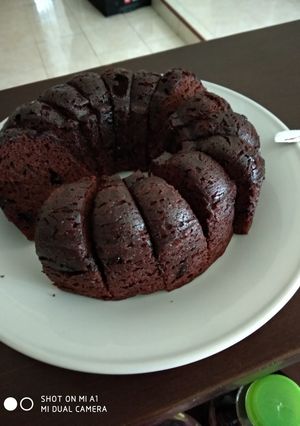 Foto resep Brownies nutricake ngembang
