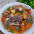 Sop iga sapi kuah bening