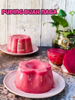 Gambar Puding Buah Naga