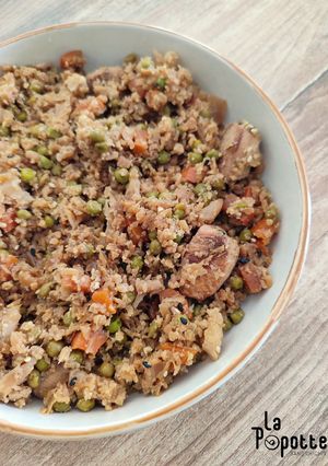 Une photo de Riz de chou-fleur façon riz cantonais