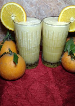 A picture of Fresh Mousami juice.