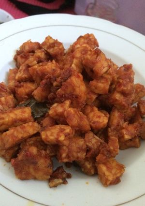 Foto resep Tempe balado simpel Non MSG