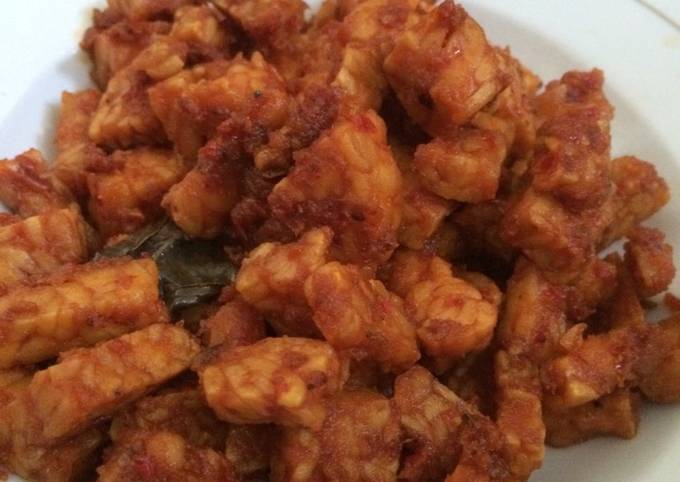 Resep Tempe Balado Simpel Non Msg Oleh Mifta Kharimah Cookpad