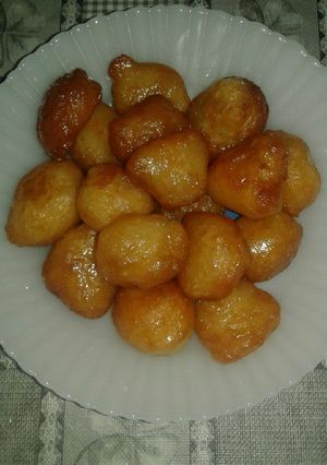 صورة لوصفة لقمه القاضي (عوامه) 😀