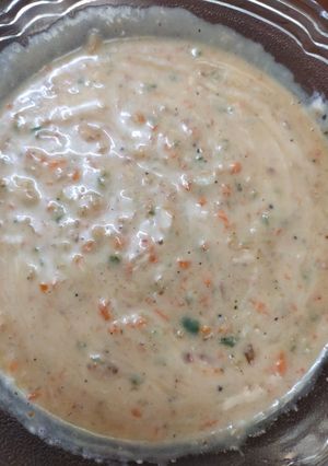 A picture of Russian salad Creamy Russian salad lsweet salad.