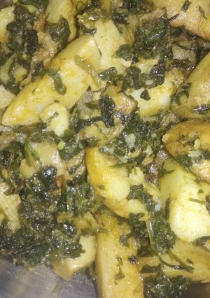 मेथी आलू की सब्जी (Methi Aloo ki sabzi recipe in hindi) रेसिपी मुख्य फोटो