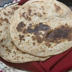 A picture of Simple Wheat roti.