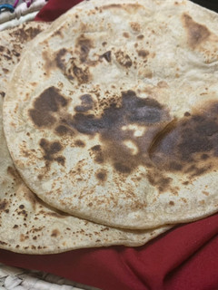 A picture of Simple Wheat roti.