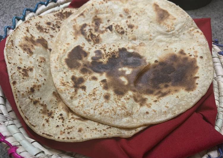 Recipe of Speedy Simple Wheat roti