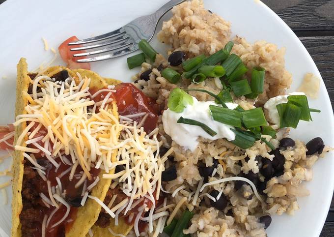 Steps to Prepare Super Quick Homemade Cuban black beans and rice