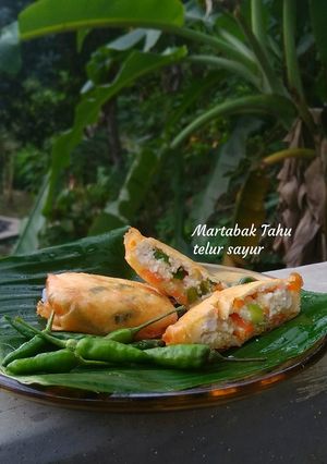Foto resep Martabak Tahu Telur Sayur