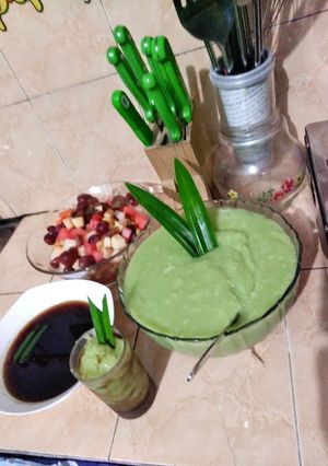 Foto resep Bubur sumsum pandan