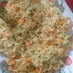 A picture of Vegetable noodles.
