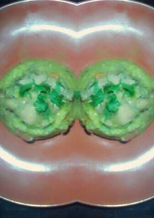 Una foto de Arroz con pollo a mi gusto
