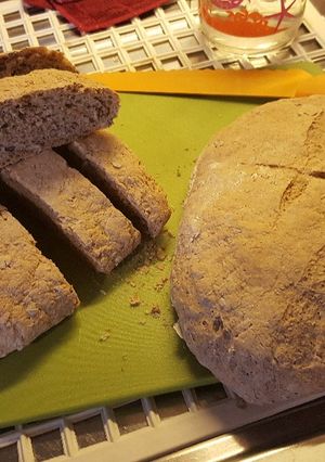 Foto di Pane di farro e grano saraceno