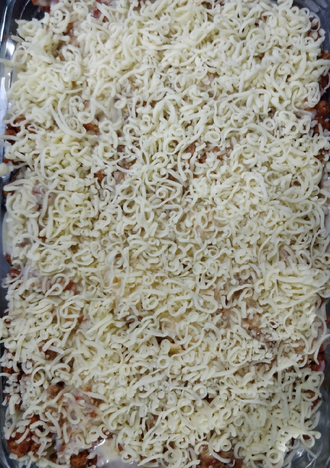Una foto de Lasaña Vegetariana sin lactosa